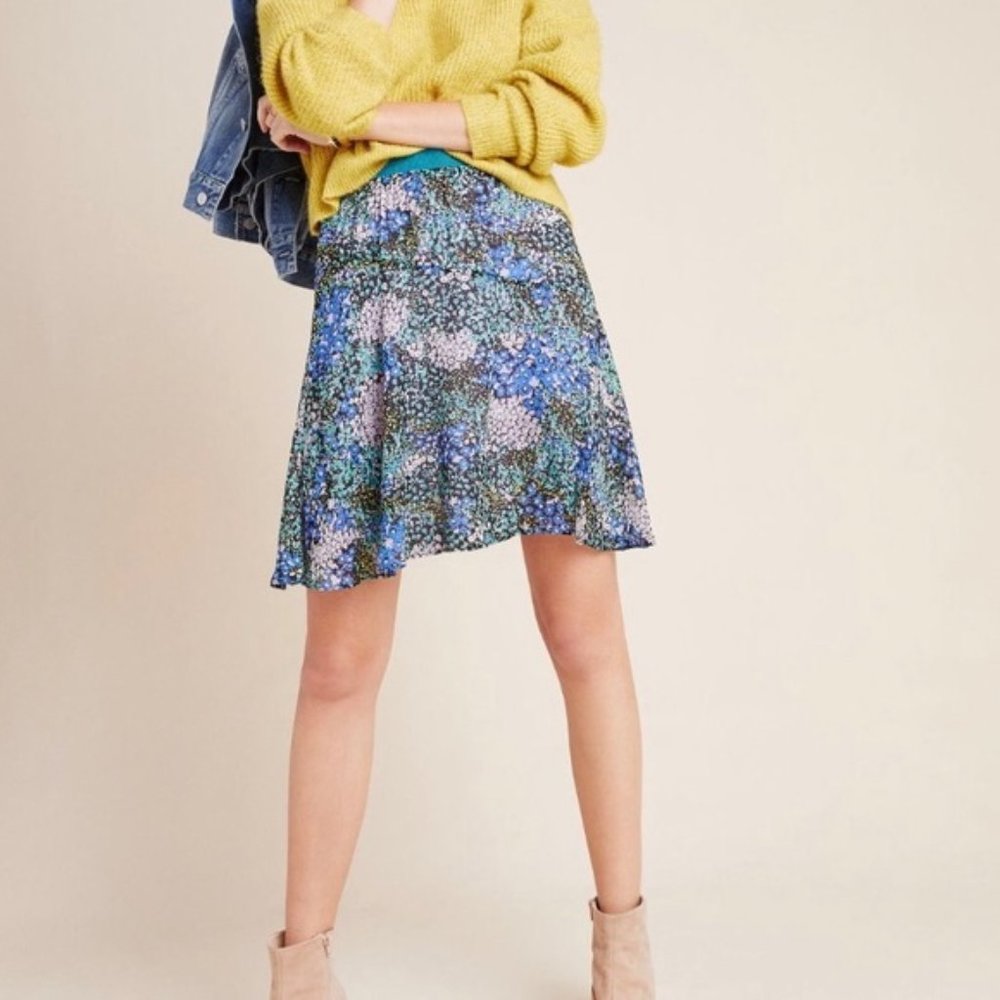 NWOT Anthropologie/Maeve Kerry mini skirt Sz Small